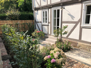 Hänsel und Gretel-Studio mit Terrasse im Erdgeschoss